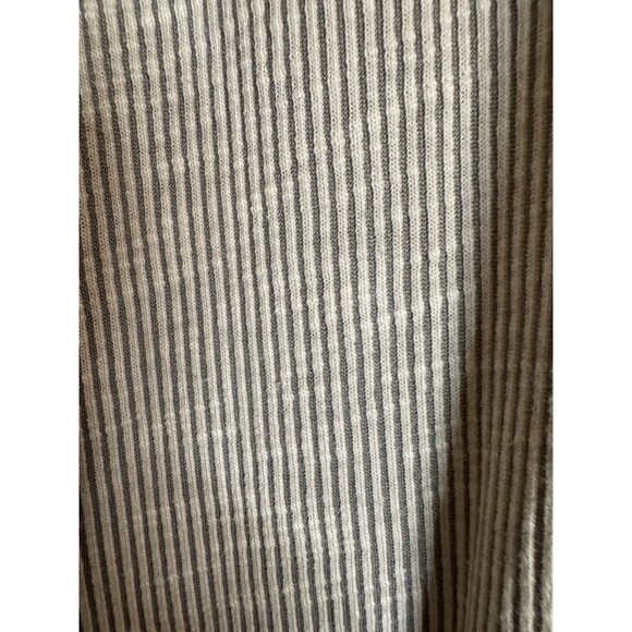 Anthropologie Donni Cardigan Womens OSFA Ribbed Stripe Open Front Jacket Pockets - Picture 4 of 8